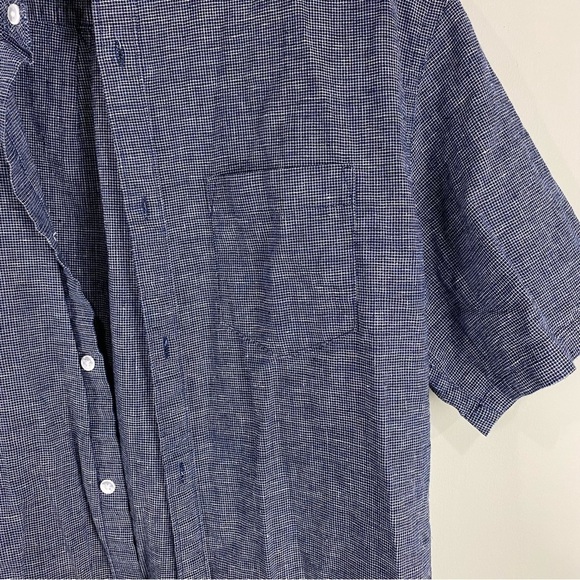 Old Navy: Men's Slim Fit Casual Full Button Up Down Print T-Shirt Top Size Large - Picture 2 of 5